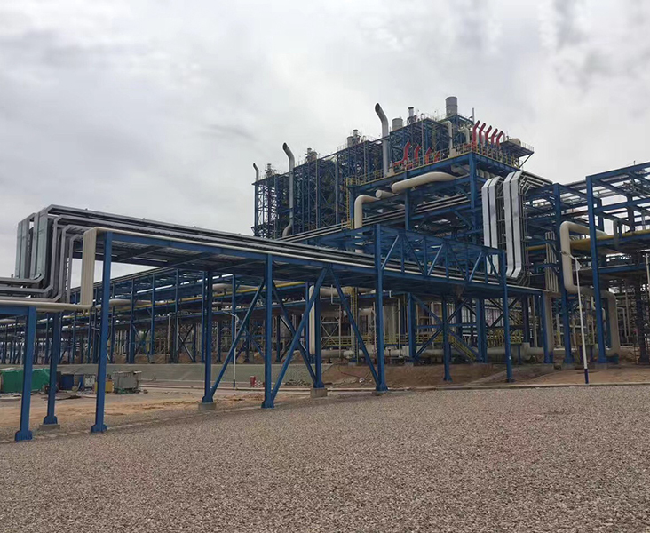 高（gāo）分子橋架及安裝現場