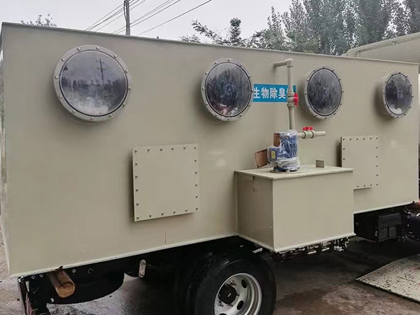 生物除臭（chòu）缸 廢氣塔 電機組